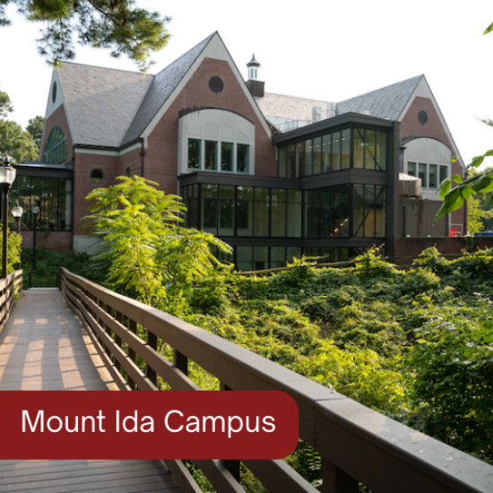 image of  bldg on mt ida campus
