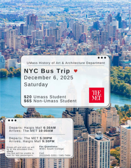NYC bus trip flyer